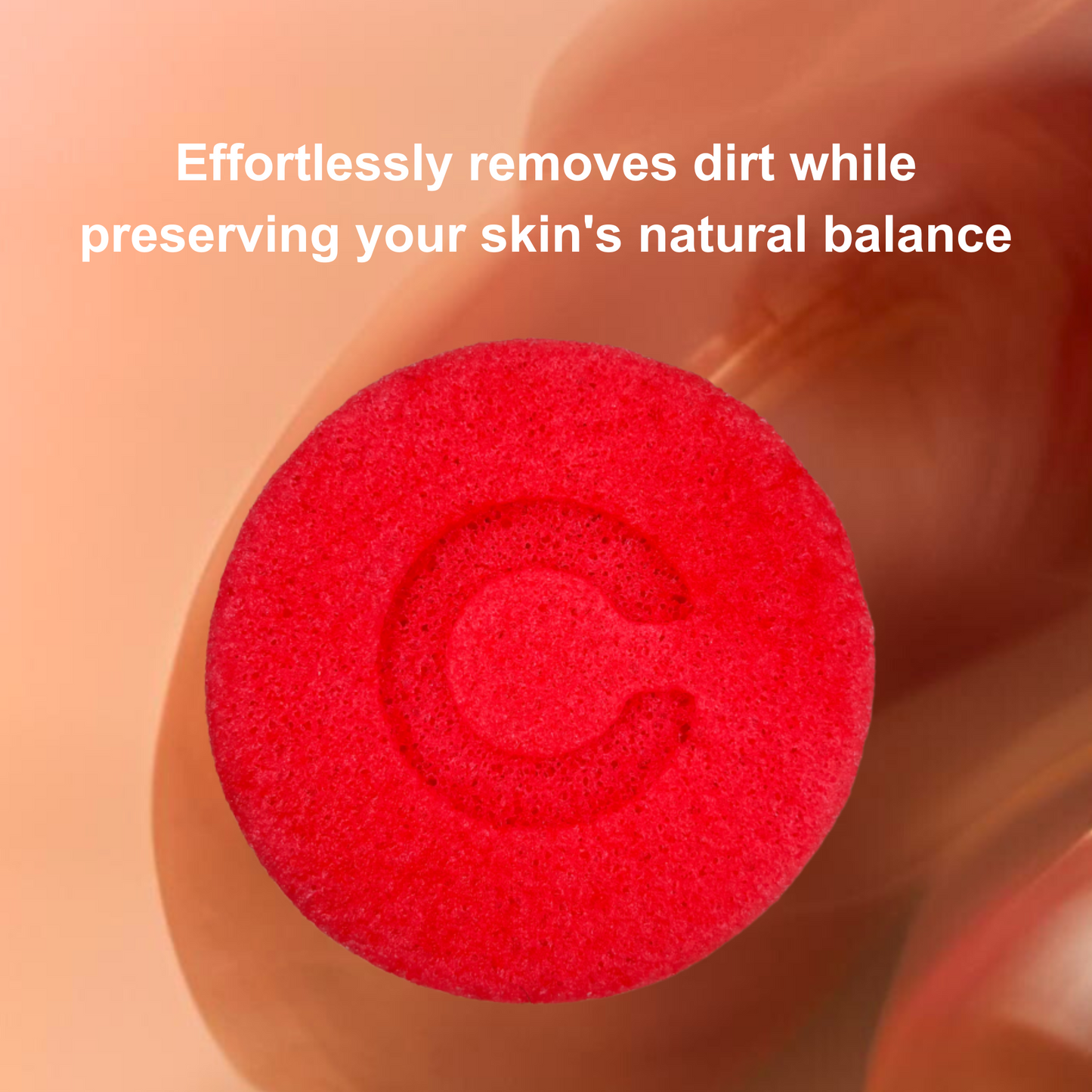 Limited Edition Konjac Facial Sponge Clean Circle