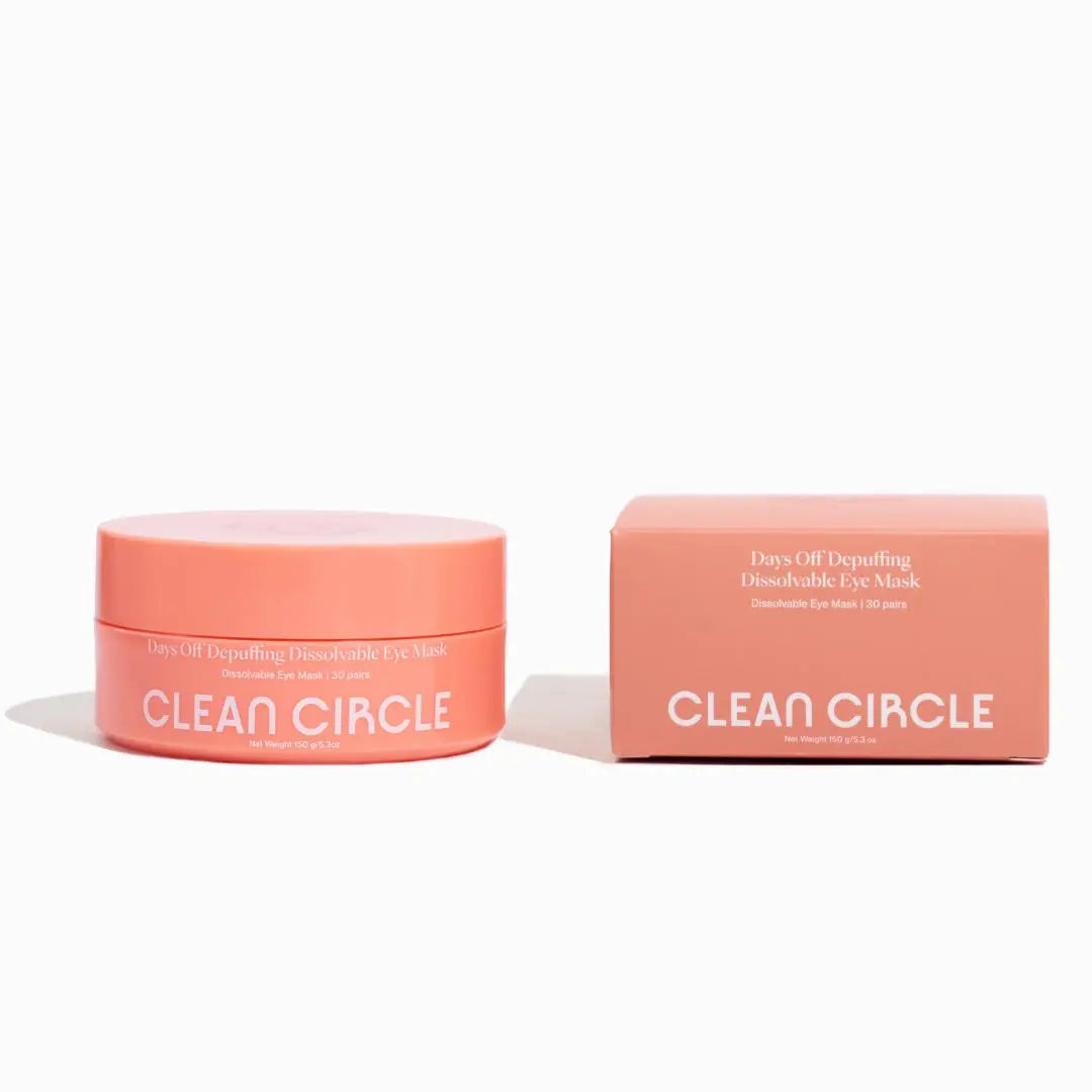 Days Off Depuffing Dissolvable Eye Mask (Copy) Clean Circle