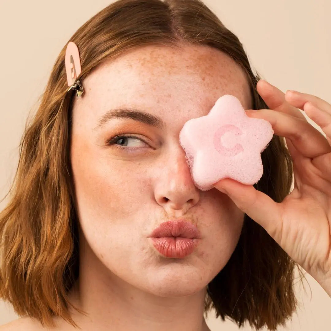 Konjac Facial Sponge Clean Circle