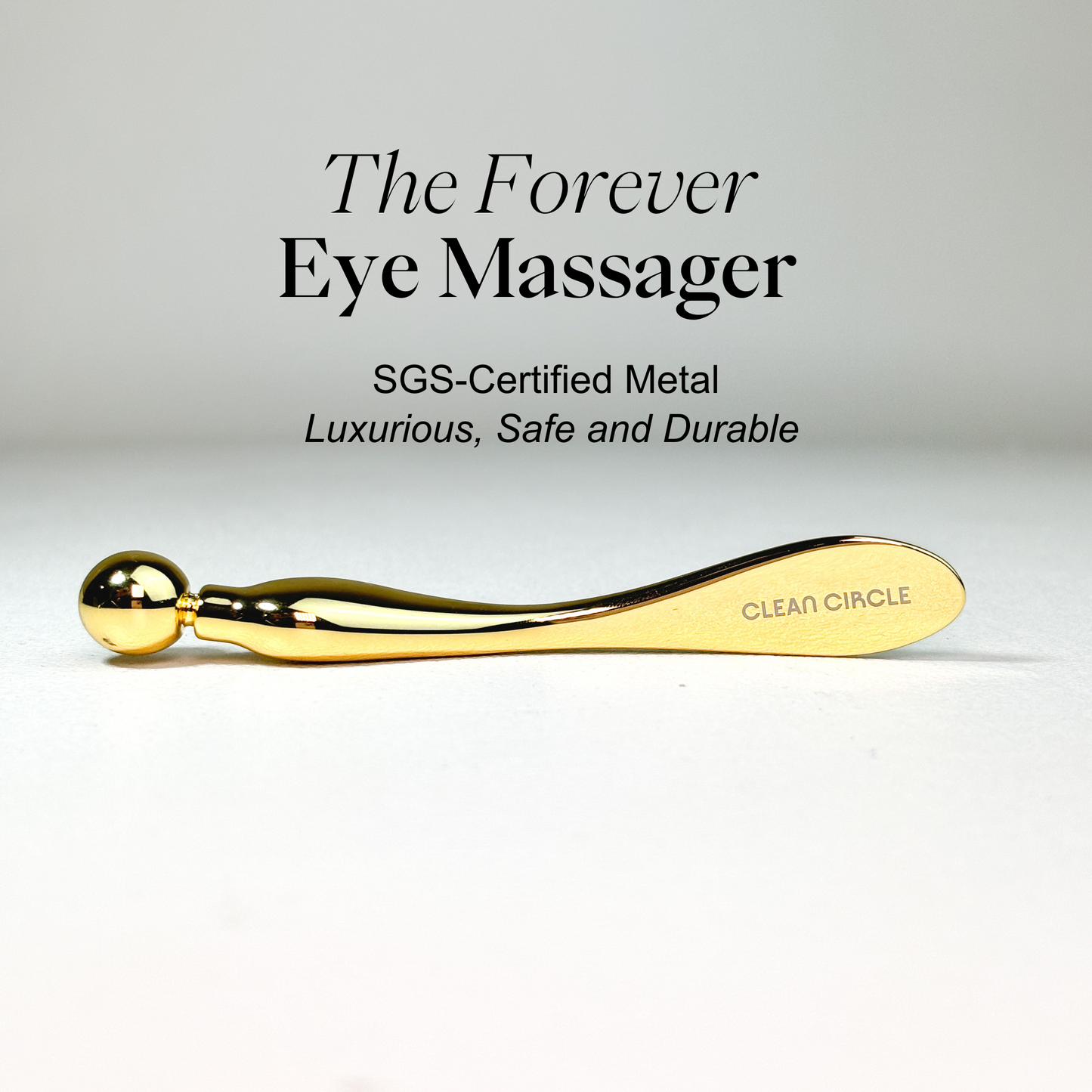 the forever eye massager sgs certified metal that is safe for all skin 